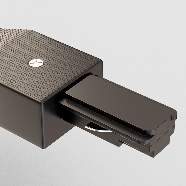 Соединитель линейный для треков maytoni accessories for tracks tra001cs-11b