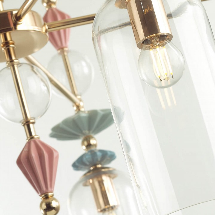 Потолочная люстра odeon light bizet 4855/7c