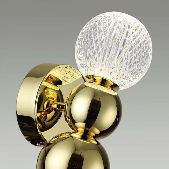 Бра odeon light crystal 1 5008/4wl