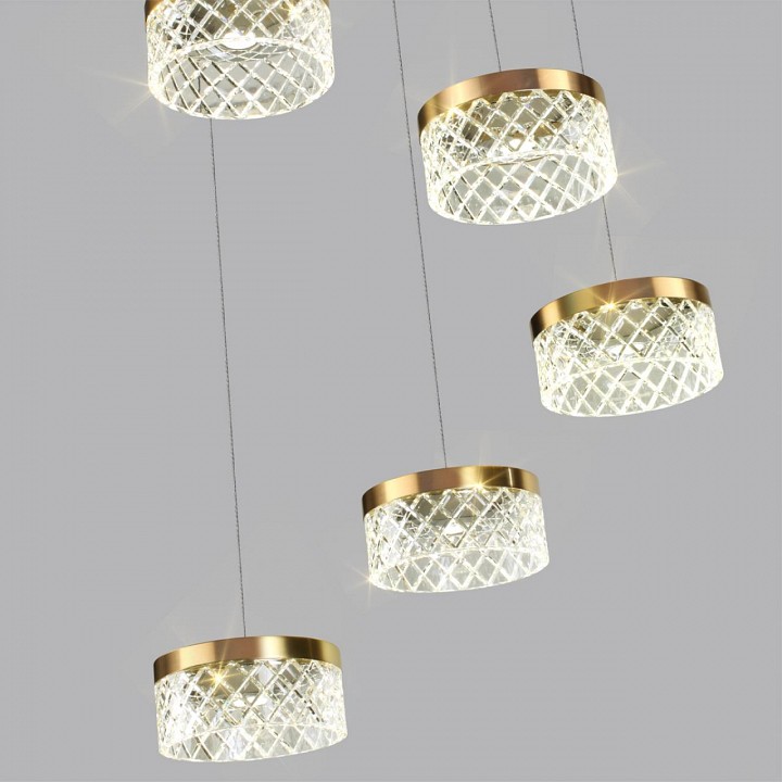 Подвесная люстра odeon light fivre 5032/30l