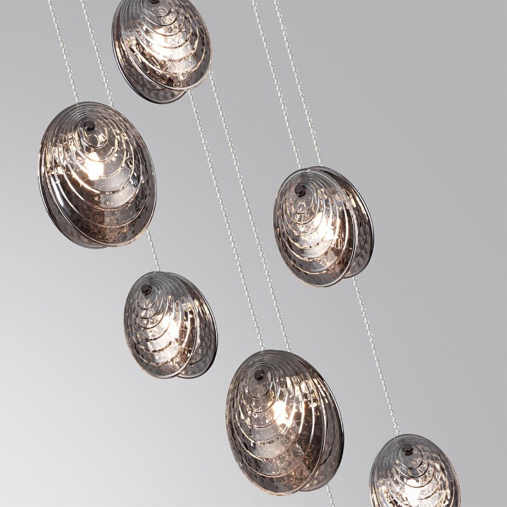 Подвесная люстра odeon light mussels 5038/7