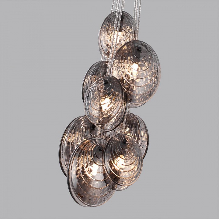 Подвесная люстра odeon light mussels 5038/8