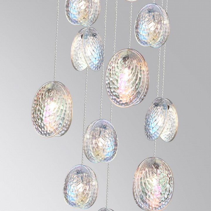Подвесная люстра odeon light mussels 5039/11