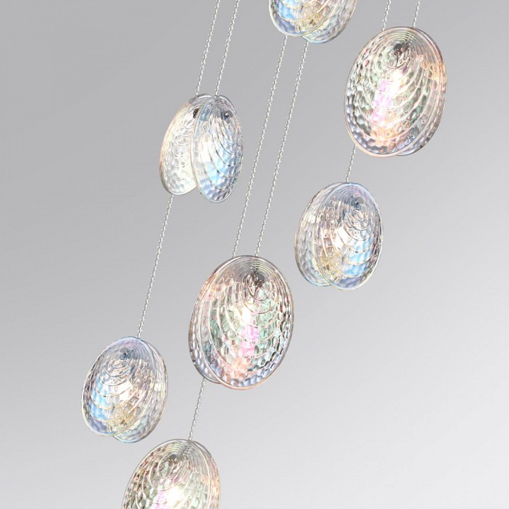 Подвесная люстра odeon light mussels 5039/7
