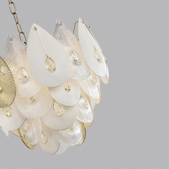 Подвесная люстра odeon light cabochon 5050/17