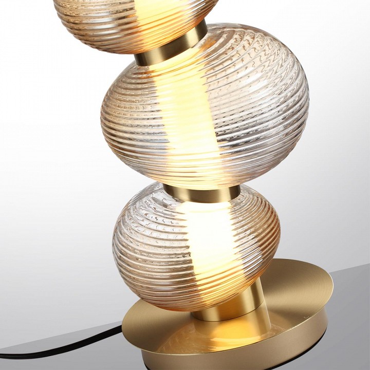 Настольная лампа декоративная odeon light bruco 5095/12tl