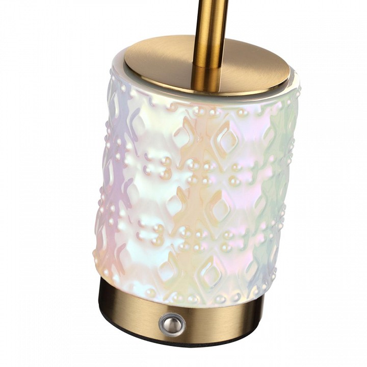 Настольная лампа декоративная odeon light lulu 5454/6tl