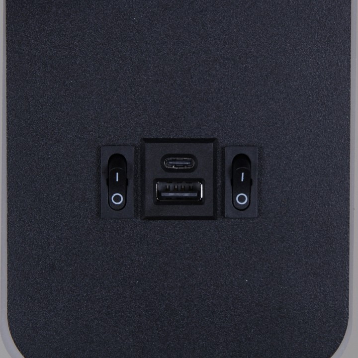 Бра 86204-9.2-001kt led12w+usb bk