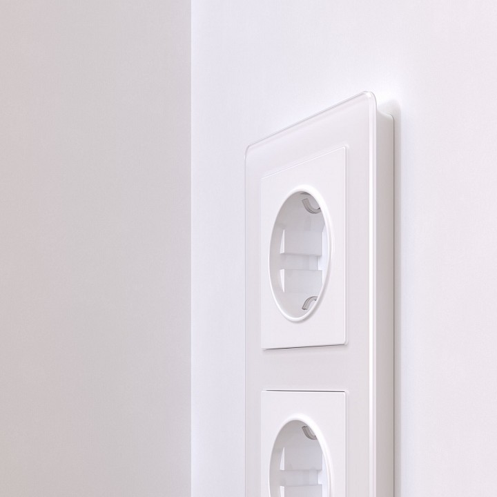 Рамка на 3 поста werkel acrylic (белый) w0032701