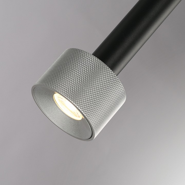 Подвесной светильник iledex technical delta 2362-1 bk+sl