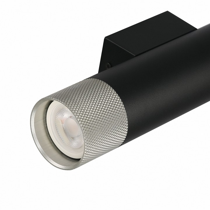 Бра iledex technical delta 2365-2 bk+sl