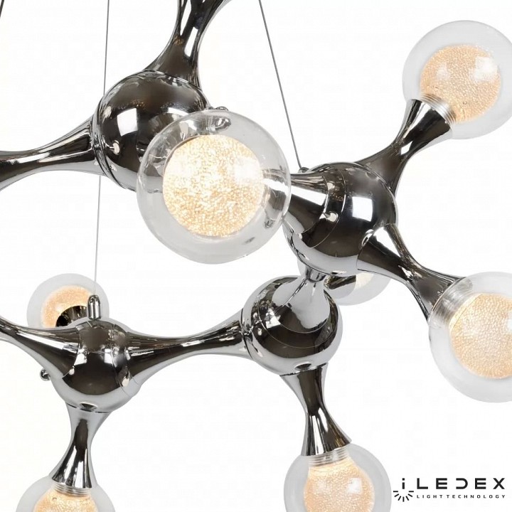 Подвесная люстра iledex blossom c4465-12r cr