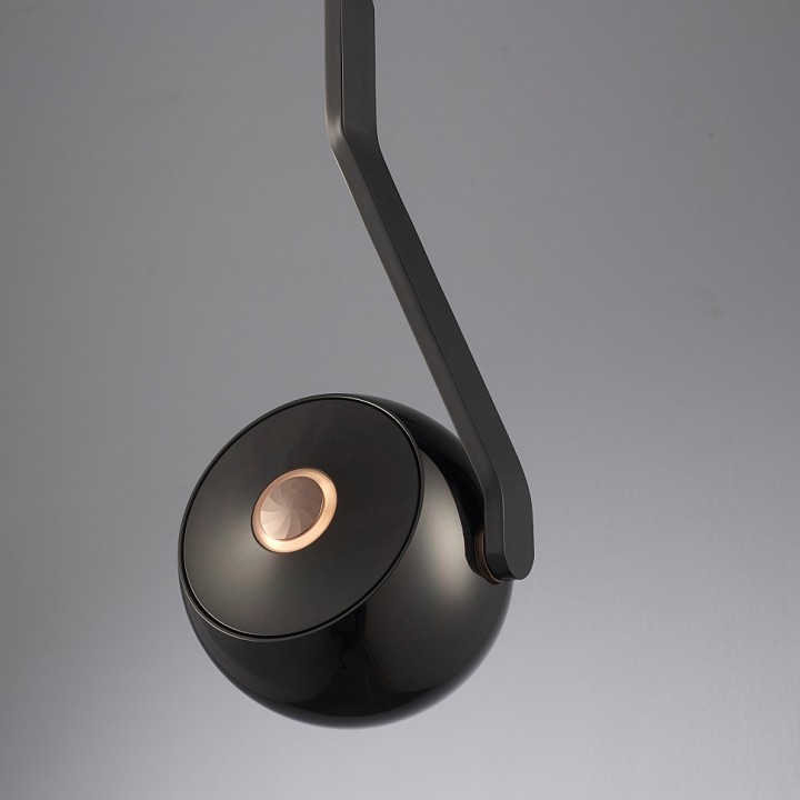 Подвесной светильник iledex orbit x-24619p bk