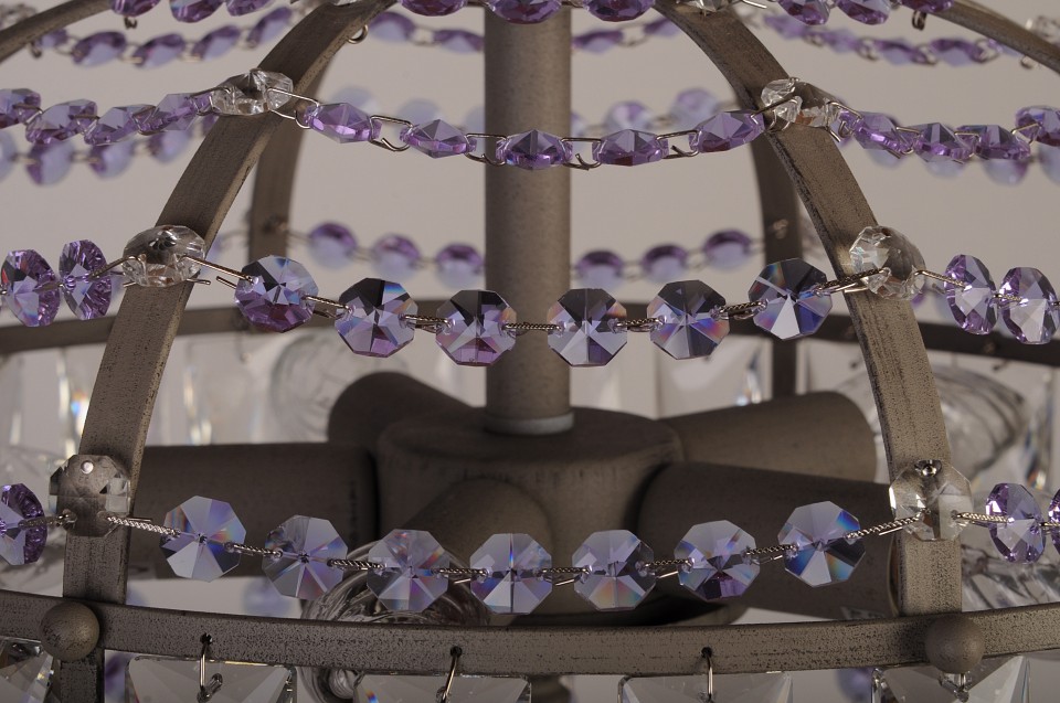 Подвесной светильник abrasax l.7392-5gr l.7392-5gr (purple)