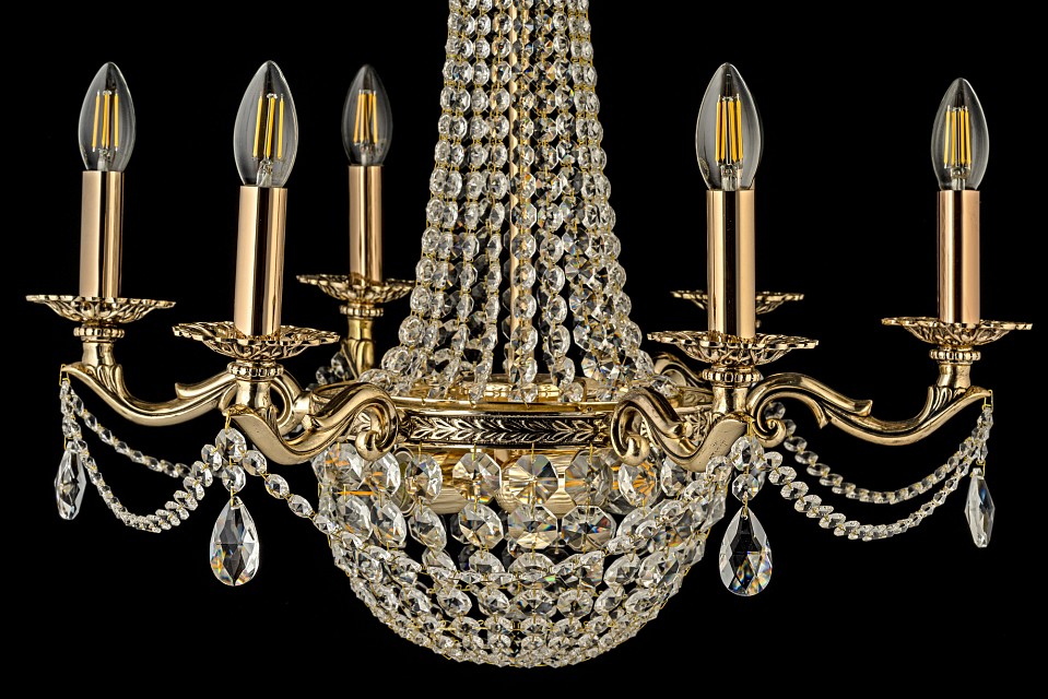 Подвесная люстра arti lampadari amelia amelia e 1.6.6.502 gb