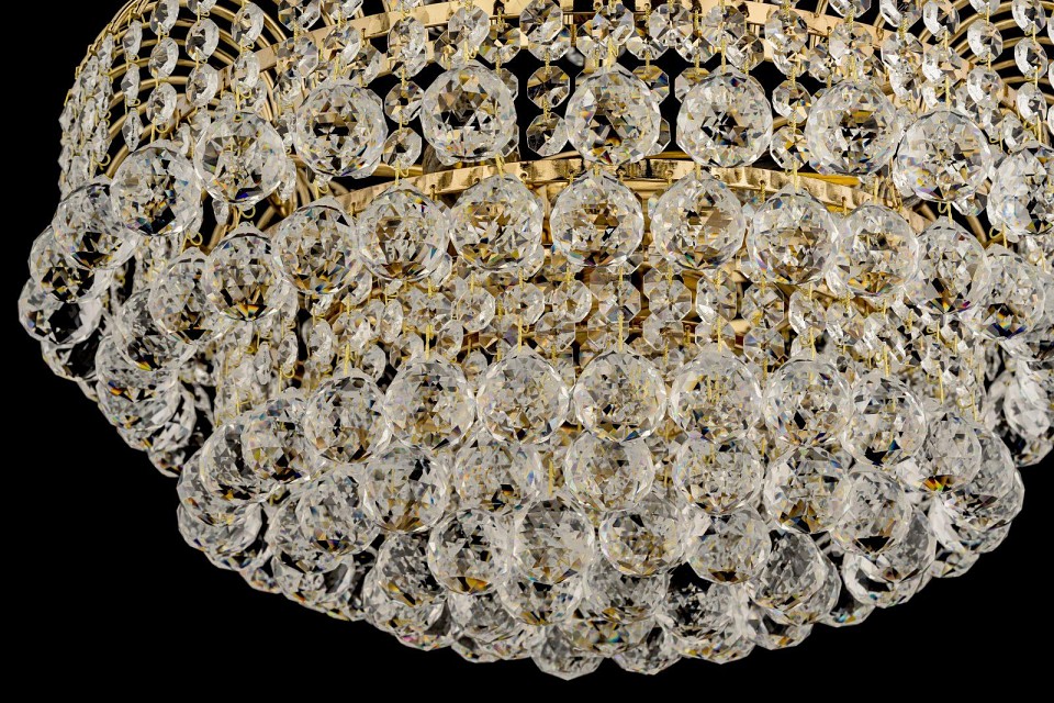 Подвесная люстра arti lampadari pompei gold pompei e 1.5.40.100 g