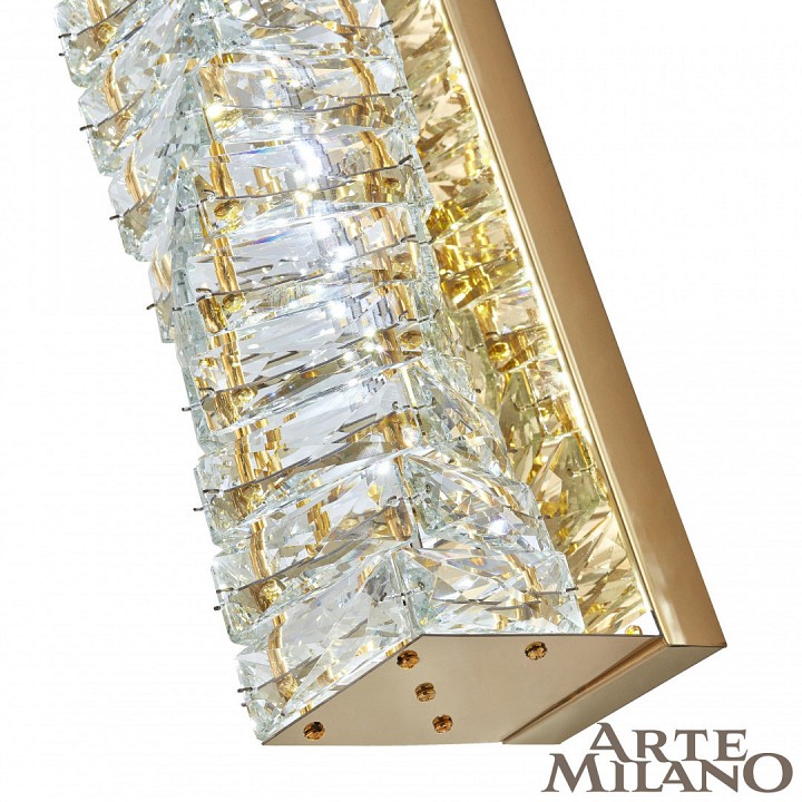 Накладной светильник arte milano am-0011 2152b.d110.h500.led.5 g