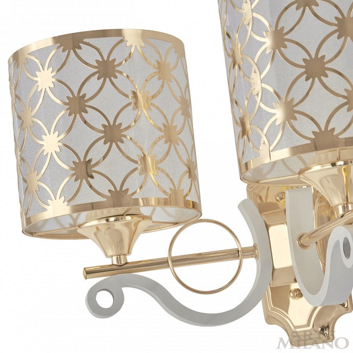 Бра arte milano florentia-3097 303097/2w wh/gd