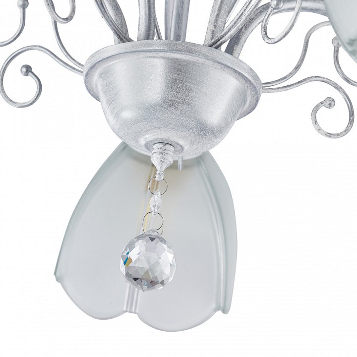 Подвесная люстра arte milano amalfi-2656 332656/5 wt+sl