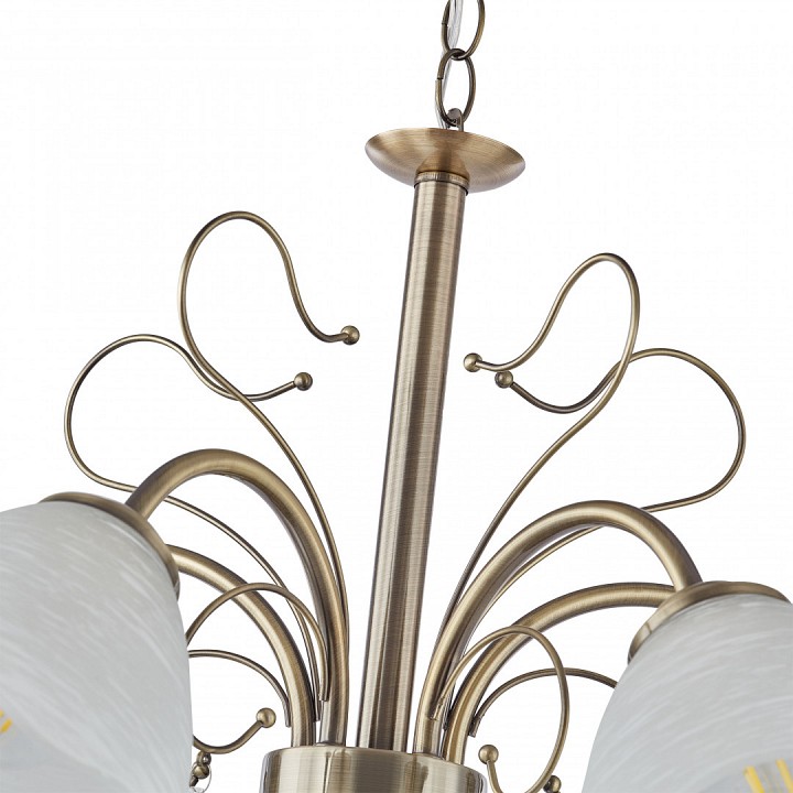 Подвесная люстра arte milano amalfi-2656 335656/5 ab