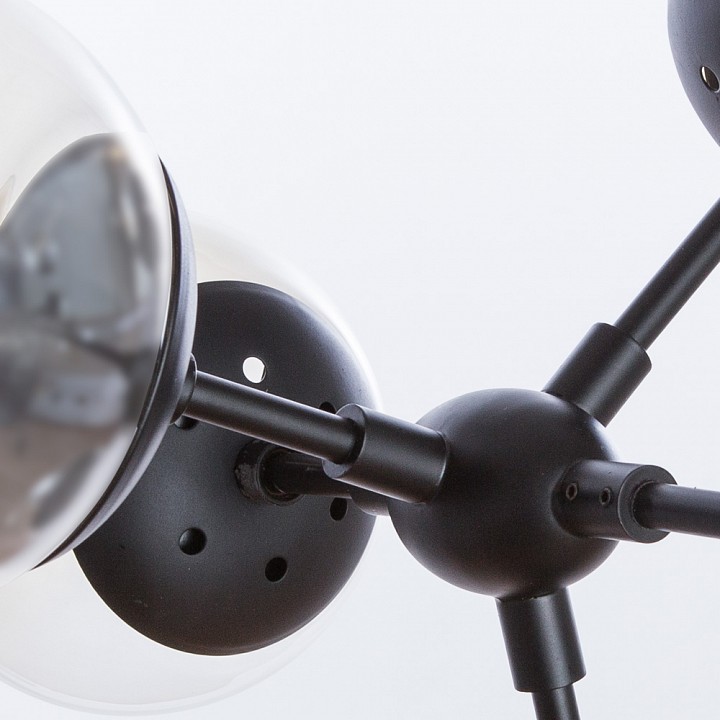 Люстра на штанге arte lamp bolla a1664sp-12bk
