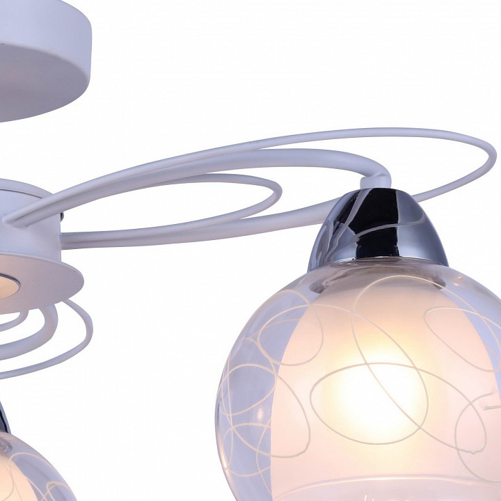Люстра на штанге arte lamp sansa a7585pl-3wh
