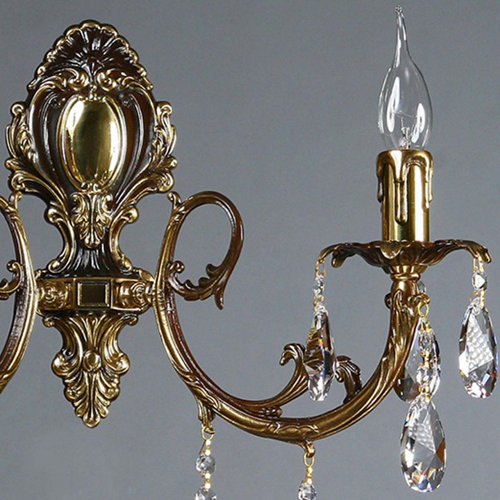 Бра ambiente by brizzi alicante 8888/2 pb tear drop