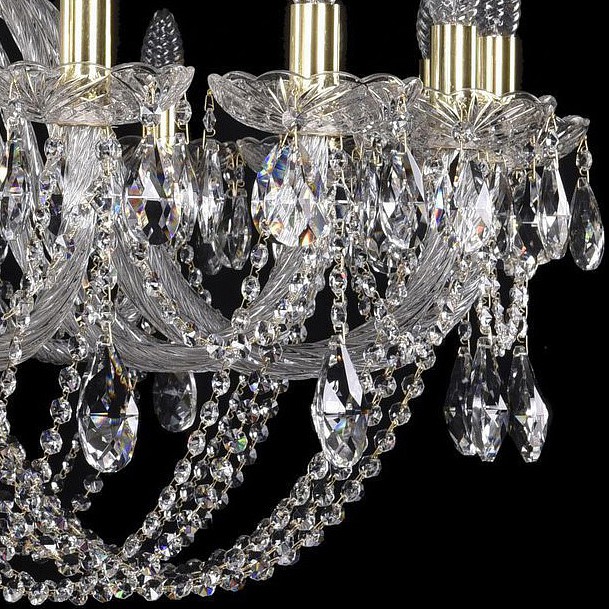 Подвесная люстра bohemia ivele crystal 1402 1402/20/460/g