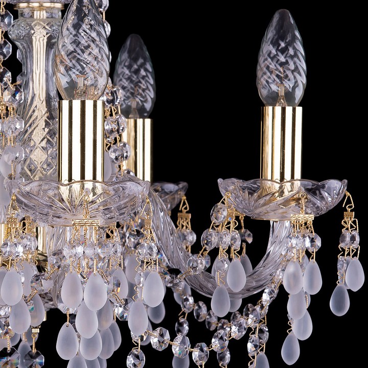 Подвесная люстра bohemia ivele crystal 1410 1410/5/141/g/v0300