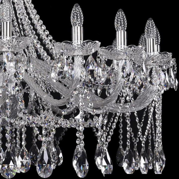 Подвесная люстра bohemia ivele crystal 1413 1413/20/460/ni