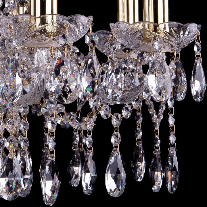 Подвесная люстра bohemia ivele crystal 1413 1413/8/200/g