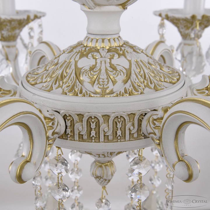 Подвесная люстра bohemia ivele crystal al7801 al78101/6/175 b wmg leafs
