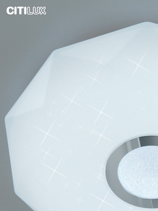 Накладной светильник citilux диамант смарт cl713a30g
