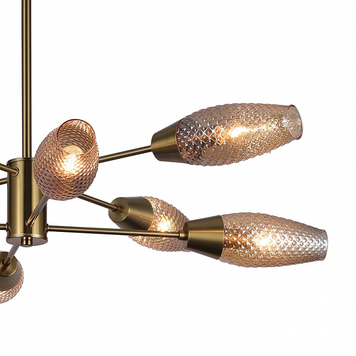 Люстра на штанге escada desire 10165/8pl copper