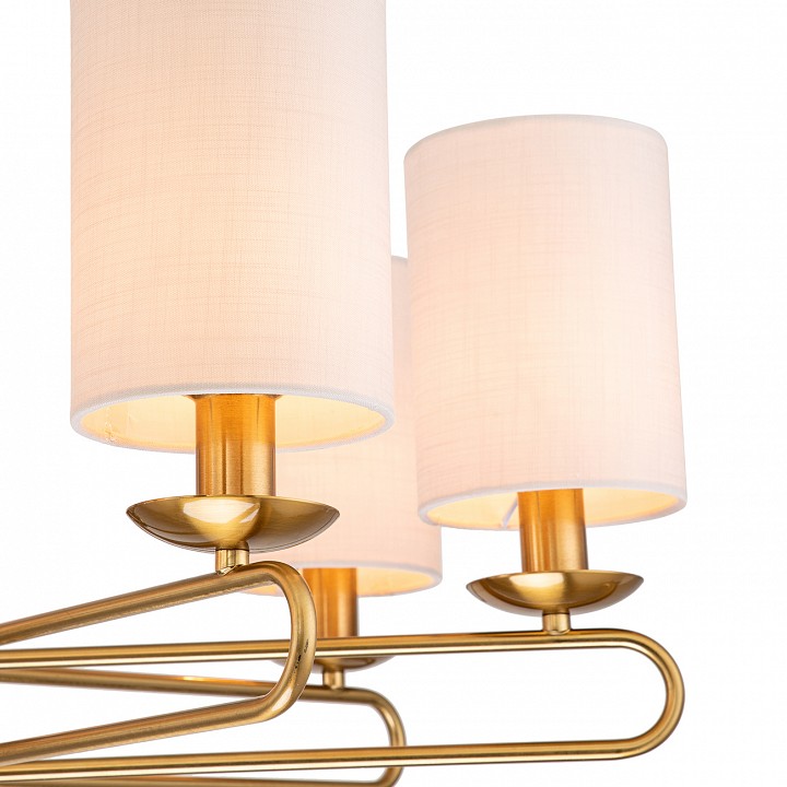 Люстра на штанге escada eclipse 10166/7pl brass