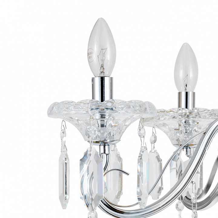 Подвесная люстра escada fantail 2111/5p chrome