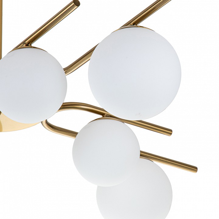 Люстра на штанге escada sphere 642/8p brass