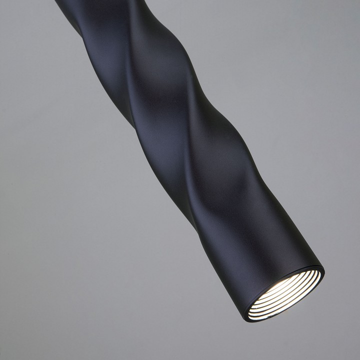 Подвесной светильник eurosvet scroll 50136/1 led черный
