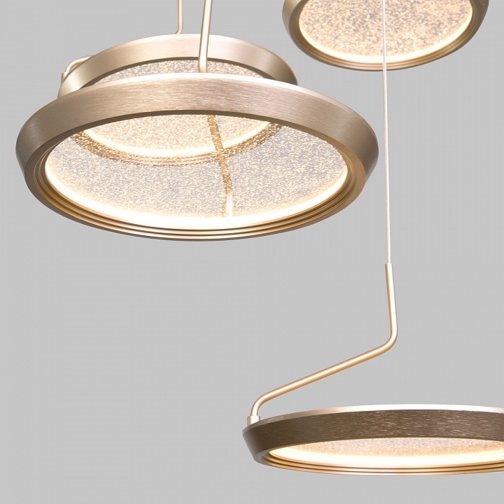 Подвесной светильник eurosvet crespella 90034/6 золото