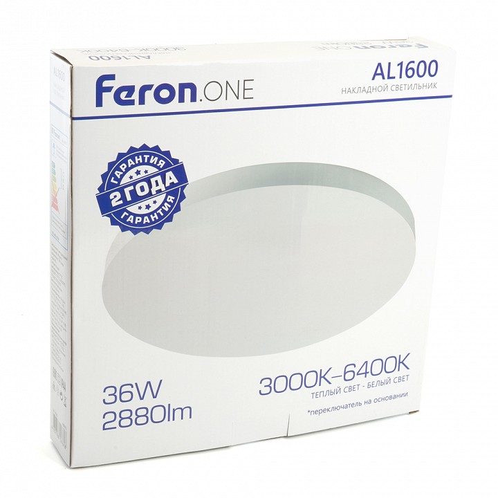 Накладной светильник feron al1600 48883