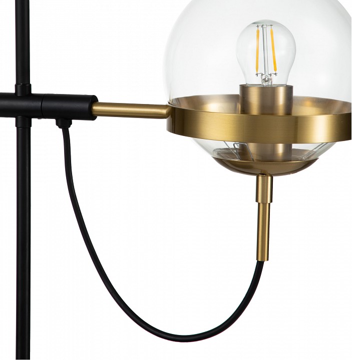 Настольная лампа декоративная indigo faccetta 13005/1t bronze