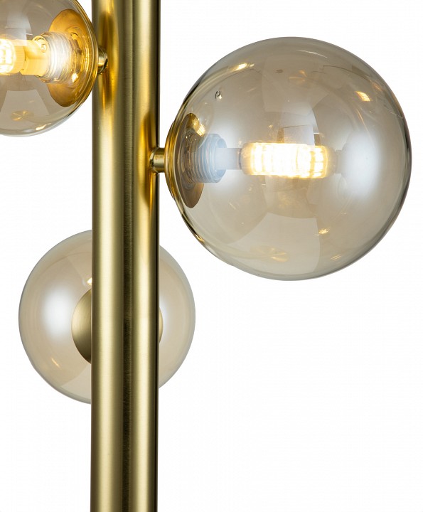 Настольная лампа декоративная indigo canto 11026/4t gold