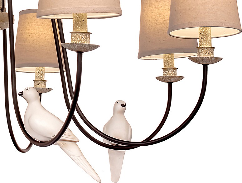 Подвесная люстра loft it birds loft1029a-8