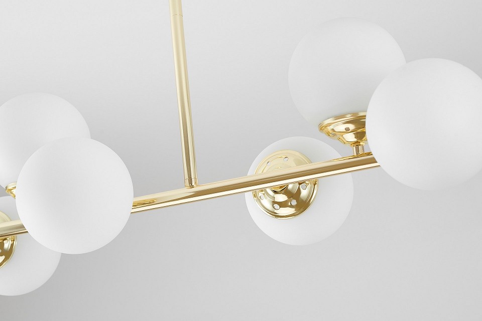 Люстра на штанге lumina deco fino tp 2005-8 gd