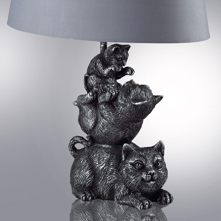 Настольная лампа декоративная lumion catty 8128/1т