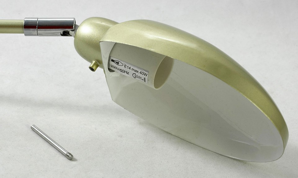 Настольная лампа офисная lussole roma lst-4374-01