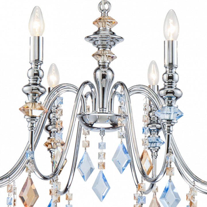 Подвесная люстра lucia tucci maya maya 4450.8 chrome