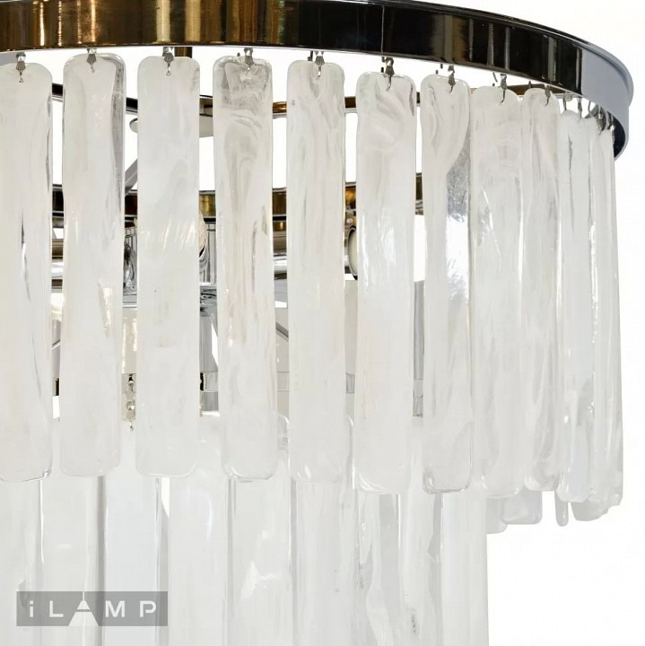 Подвесная люстра ilamp ice 10529-5+1p cr