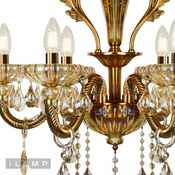 Подвесная люстра ilamp asia 81069-6 br