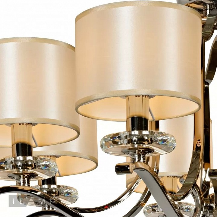 Люстра на штанге ilamp london 88389/8 cr